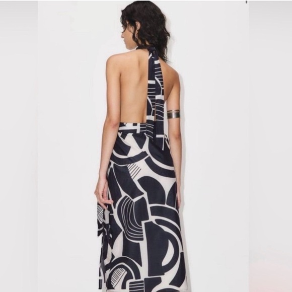 NWT Zara Nicole Midi Dress - Picture 3 of 3